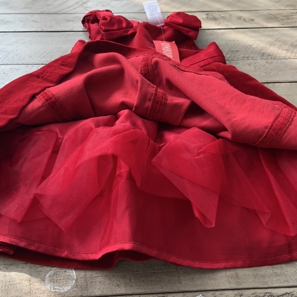 Gymboree Red Christmas Dress - Picture 4 of 9